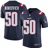 Nike Men & Women & Youth Patriots 50 Rob Ninkovich Navy Blue Color Rush Limited Jersey,baseball caps,new era cap wholesale,wholesale hats